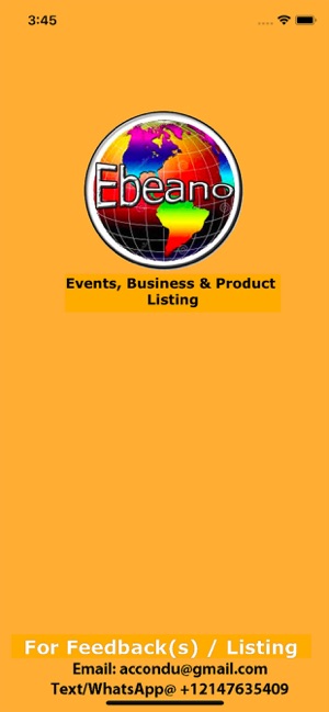 Ebeano - Nigerian Events & Biz(圖1)-速報App