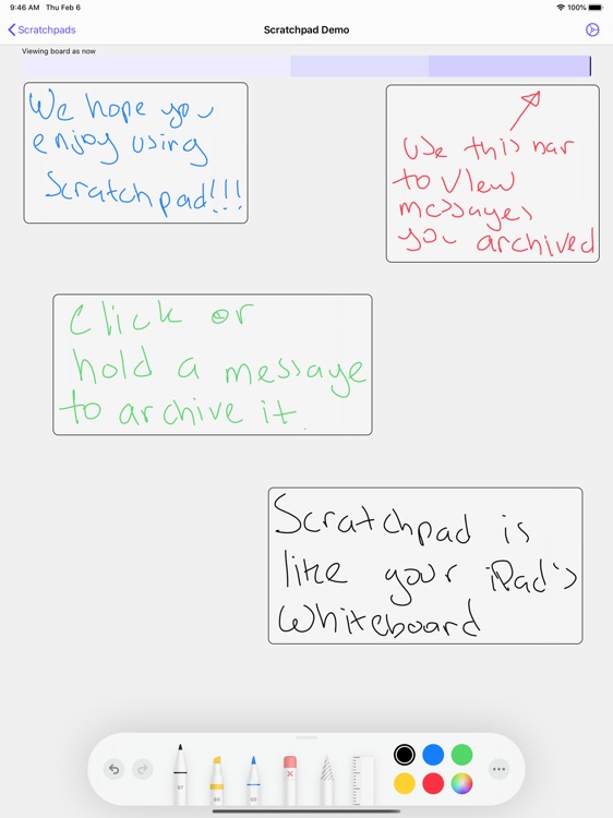 Scratchpad: Virtual Whiteboard