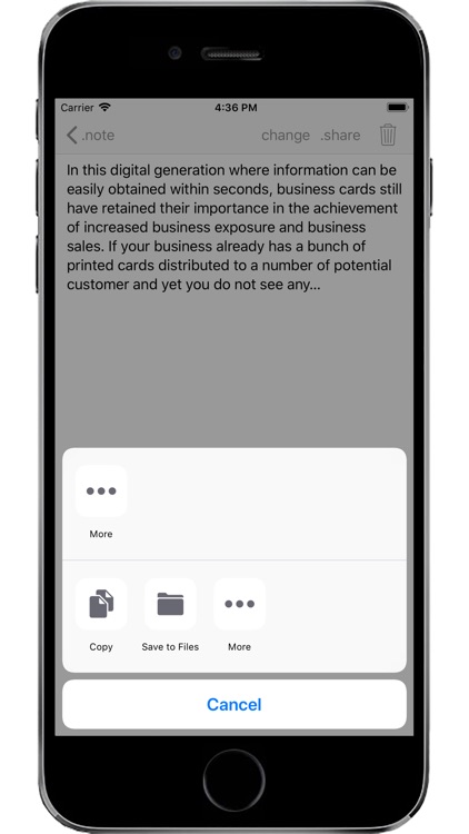 IVaNotes screenshot-3