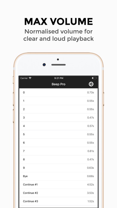 Beep Pro - Voicemail Sounds screenshot 2