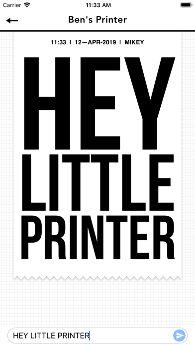 Little Printers screenshot 3