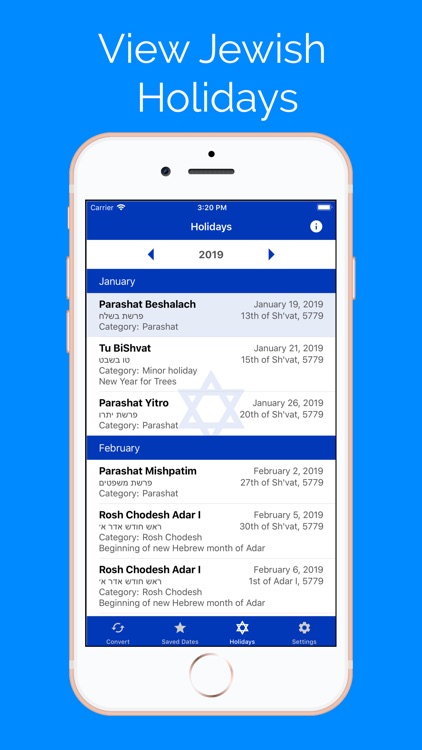 Jewish Calendar and Dates screenshot-4