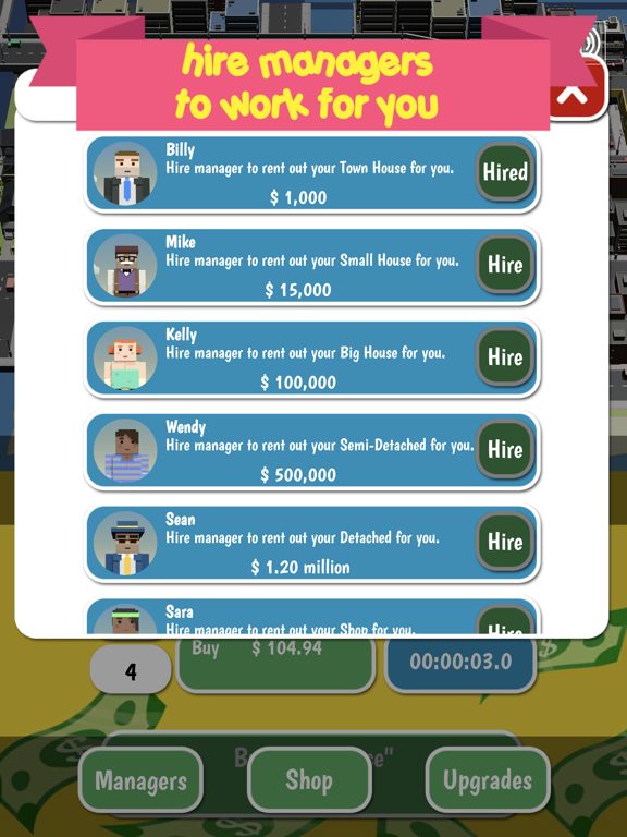 Screenshot #5 pour Rent Business Tycoon Game
