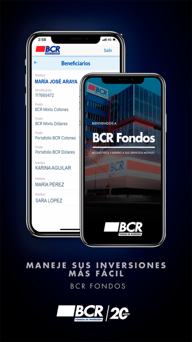 BCR Fondos screenshot 4
