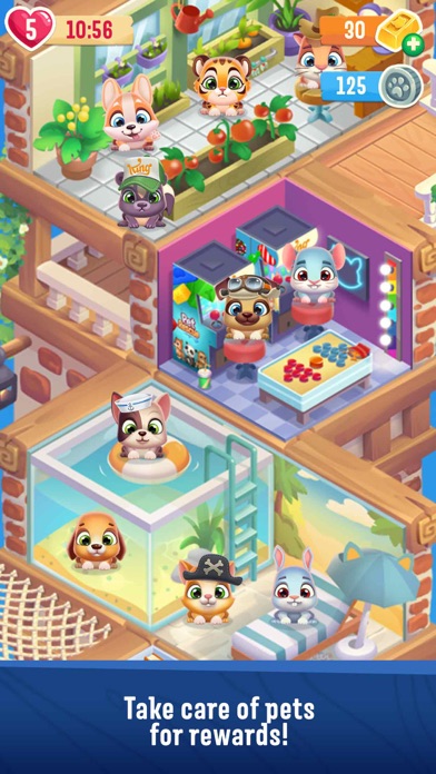 Pet Rescue Puzzle Saga screenshot 4
