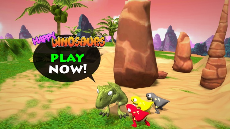 Happy Dinosaurs for Kids screenshot-5