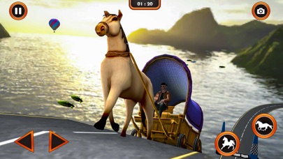 Ultimate Horse Cart Stunt Race screenshot 2