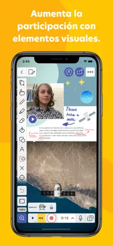 Captura de Pantalla 2 Explain Everything Whiteboard iphone