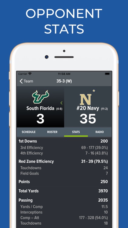 Navy Football Schedules screenshot-9