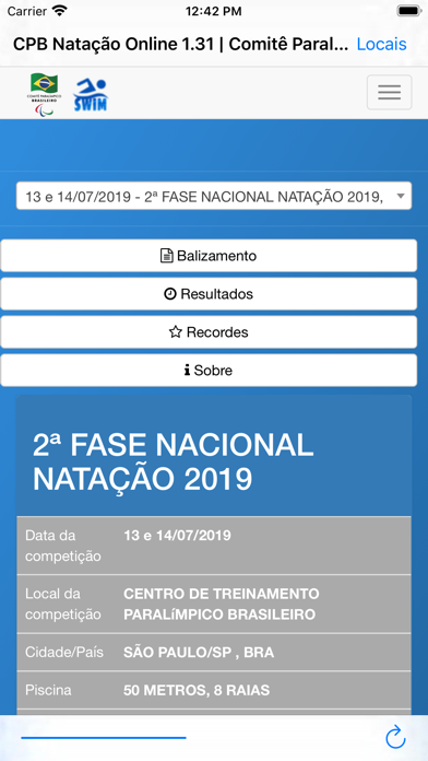 CPB Natação screenshot 4