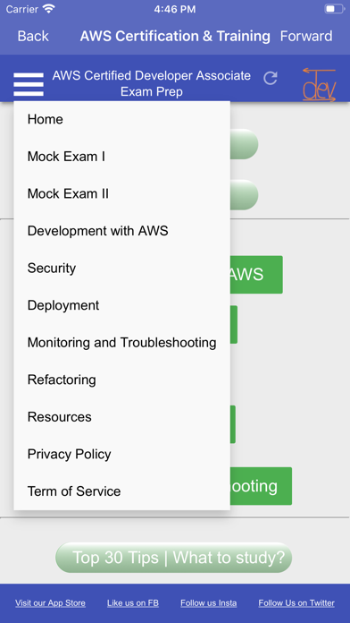 AWS Certified Developer A. PRO screenshot 2