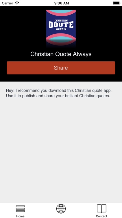 Christian Quote Always screenshot-3