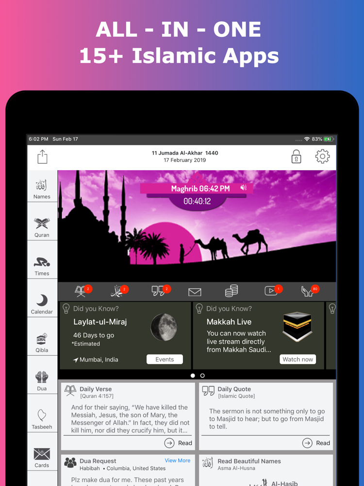 Islamic Calendar Ramadan App for iPhone Free Download Islamic