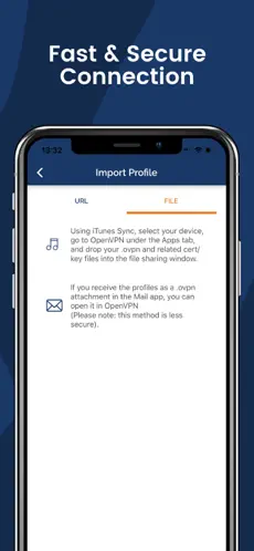 Imágen 2 OpenVPN Connect iphone