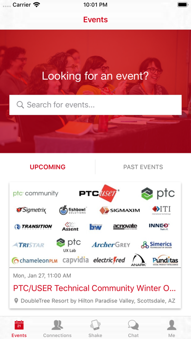PTC/USER Events screenshot 2