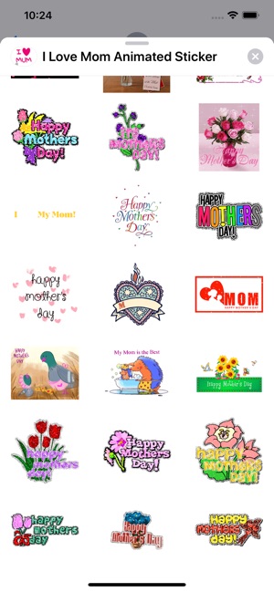 I Love Mom Animated Sticker(圖3)-速報App