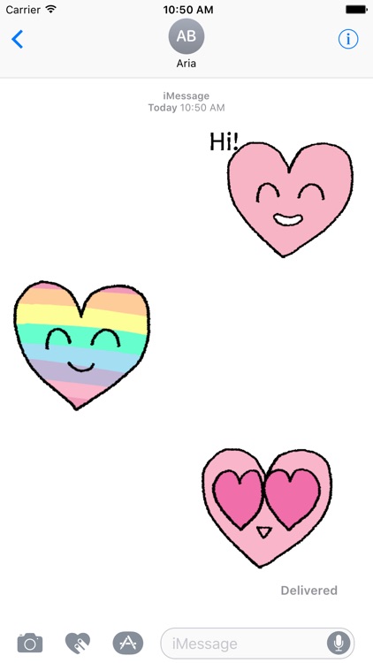 Animated Heart Smiley Sticker