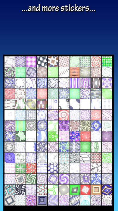 Sheer Abstractions Stickers screenshot 3