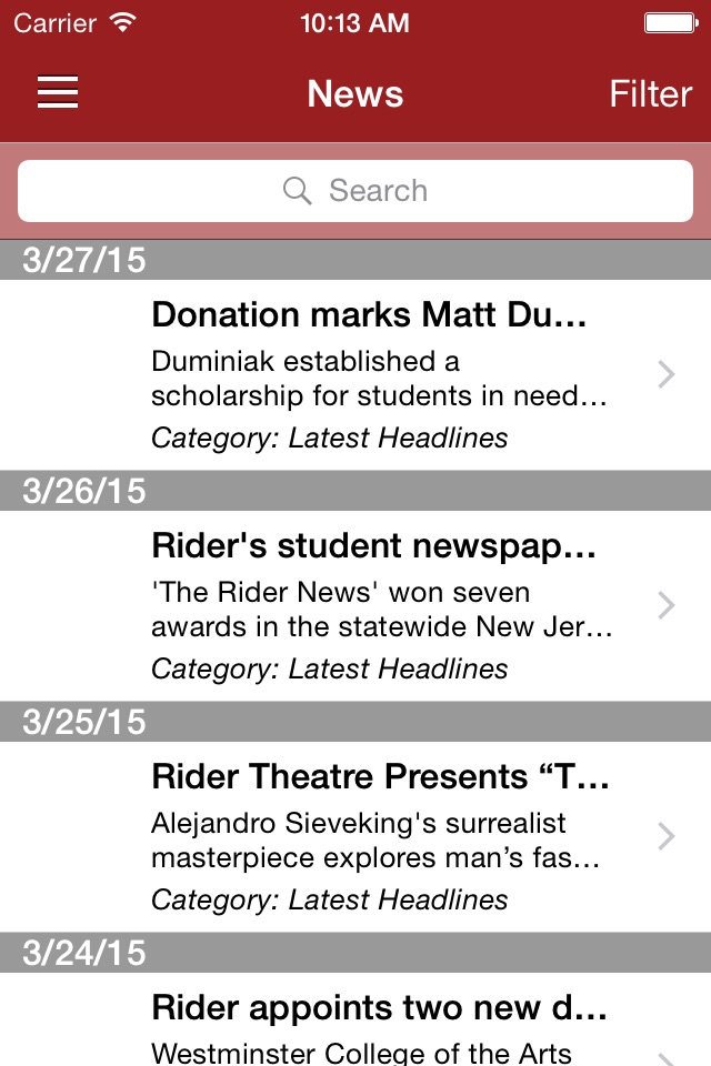 Rider University screenshot 4