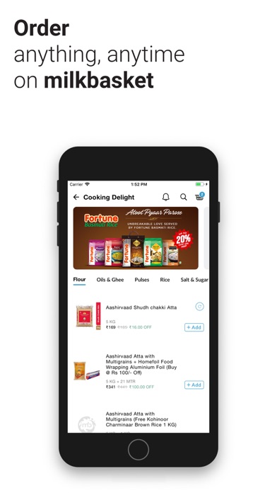 How to cancel & delete Milkbasket: Hasslefree Grocery from iphone & ipad 4