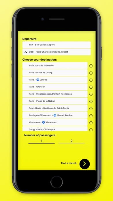 PART^ - Airport Taxi-Sharing screenshot 3