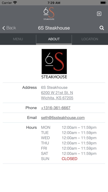 6S Steakhouse screenshot-3