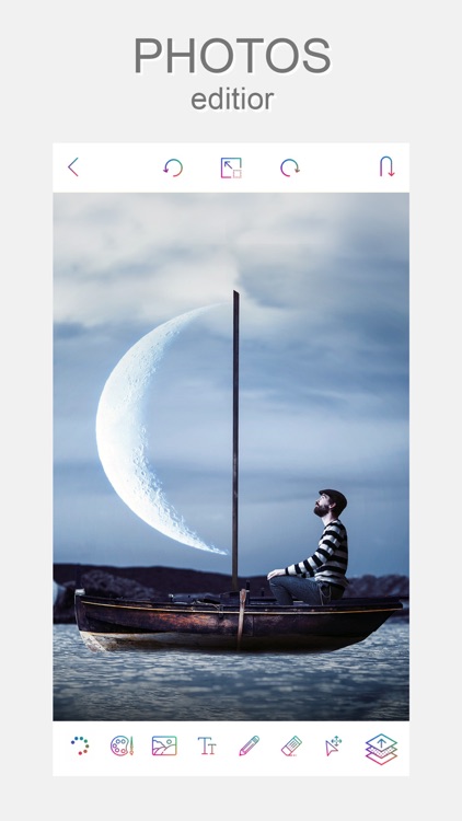 Fotoshop - Combine Text Editor