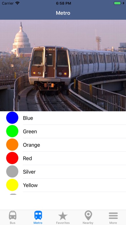 DC Metro & Bus: Navigator Map