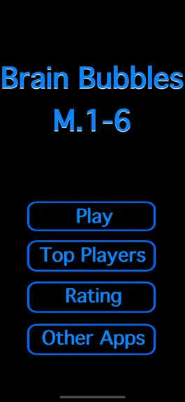 Game screenshot BrainBubbles M.1-6 mod apk