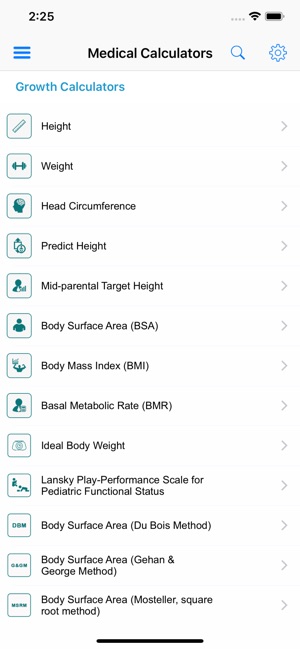 Medical Calculators Pediatrics(圖2)-速報App