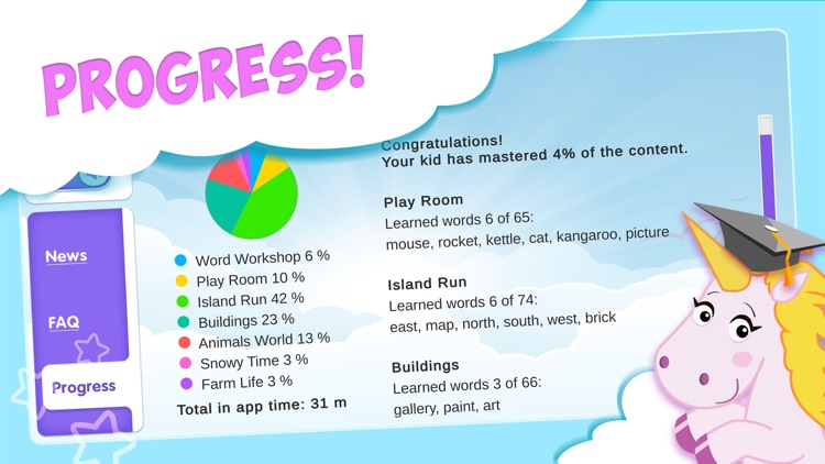 Uniword: English for Kids screenshot-7