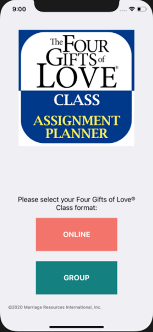 Four Gifts of Love® Class