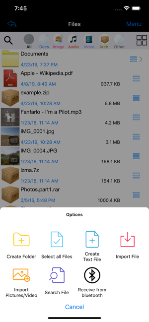 ‎USB Flash Drive Pro Version Screenshot