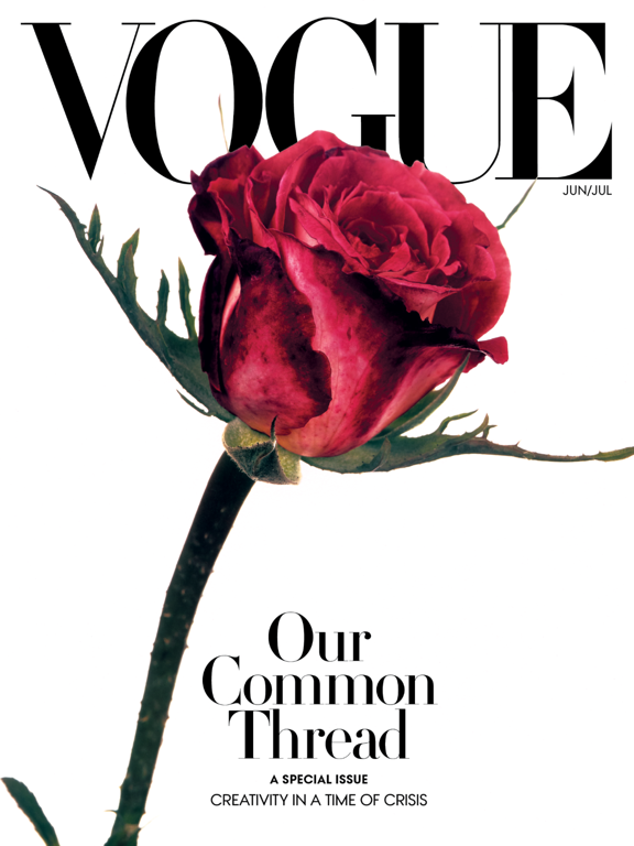 Vogue Magazine screenshot