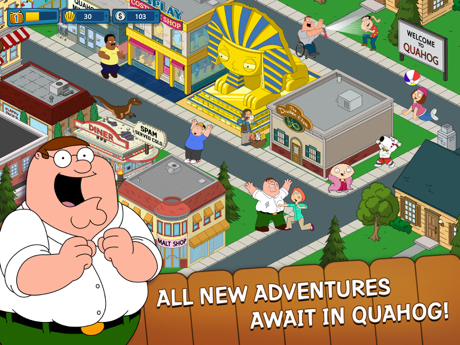 Cheats for Family Guy The Quest for Stuff