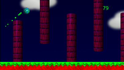 Green Ball Up and Down (No Ads) Screenshot 3