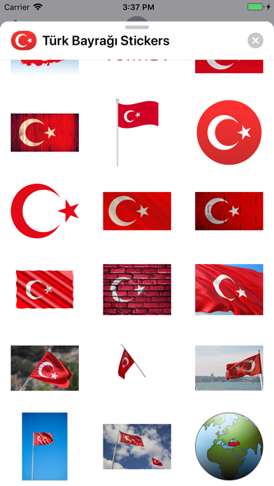 Türk Bayrağı Stickers screenshot 3