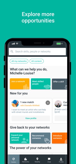 Kalido: skilled people finder(圖4)-速報App