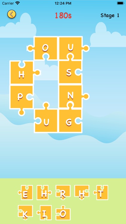 Combination Word Puzzle