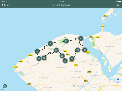 Fietsknooppunten: Nederland screenshot 3