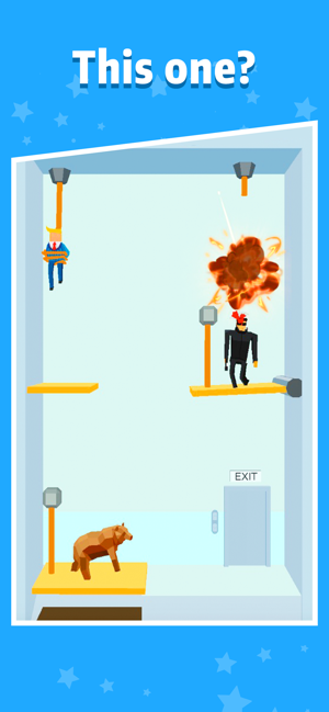 Rescue Daddy - Rope Puzzle(圖4)-速報App