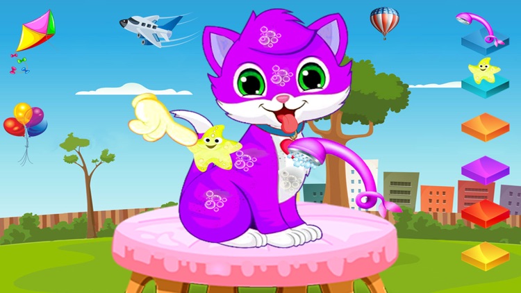 Cat Meow Pet Spa Games for Cat