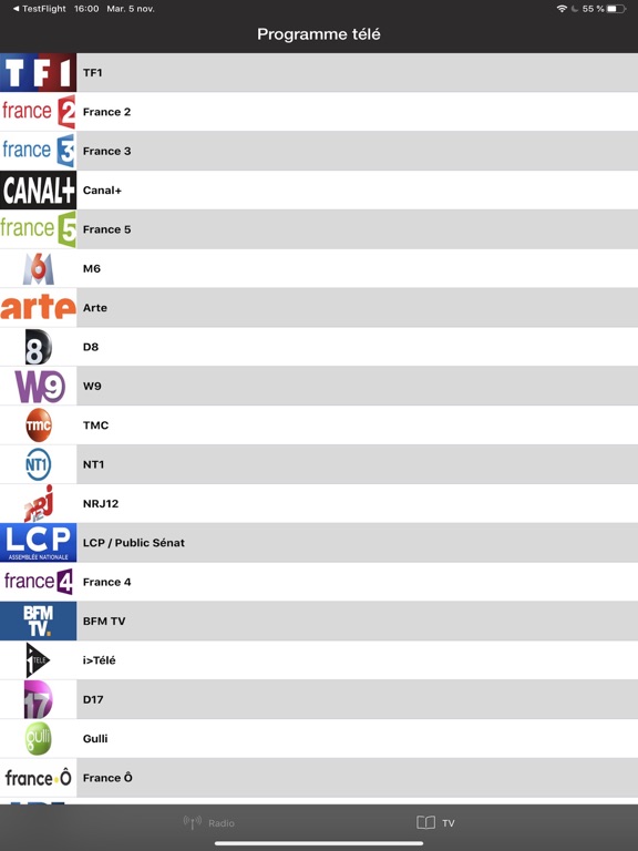 TV - Télévision Française ! screenshot 2