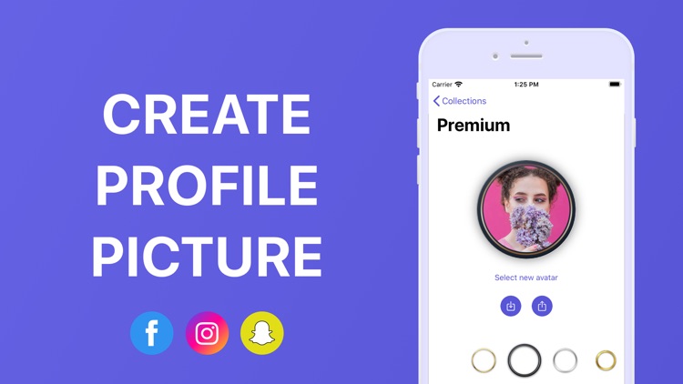 Big Profile Zoom for Instagram by Maria Varfolomeeva