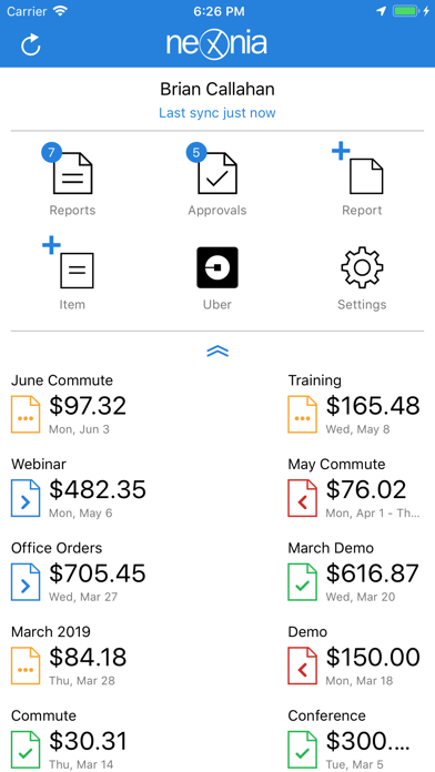 How to cancel & delete Nexonia Expenses from iphone & ipad 1