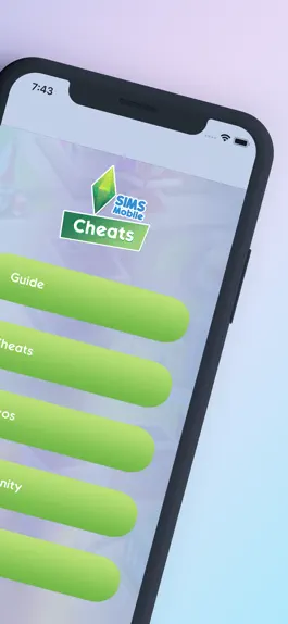 Game screenshot Cheats for The Sims Mobile apk