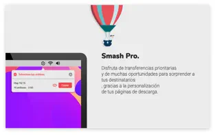 Captura de Pantalla 4 Smash: enviar archivos iphone