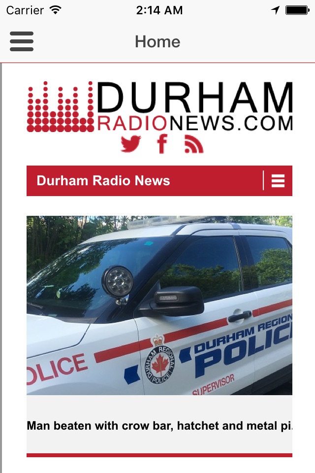 Durham Radio News App screenshot 3