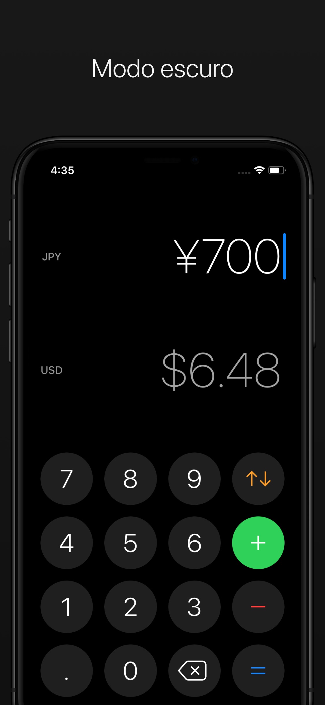 Screenshot do app Currency – Simple Converter