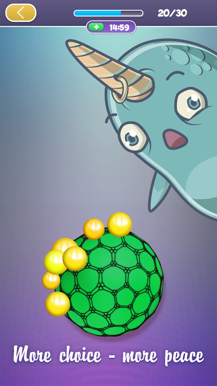 Narwhal dance antistress ball